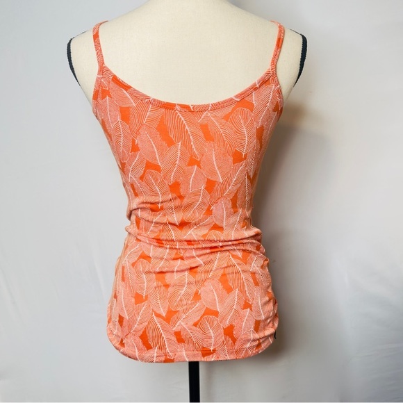 Banana Republic Women's Blouse Top Orange Spaghetti Strap Size Small - Picture 3 of 9